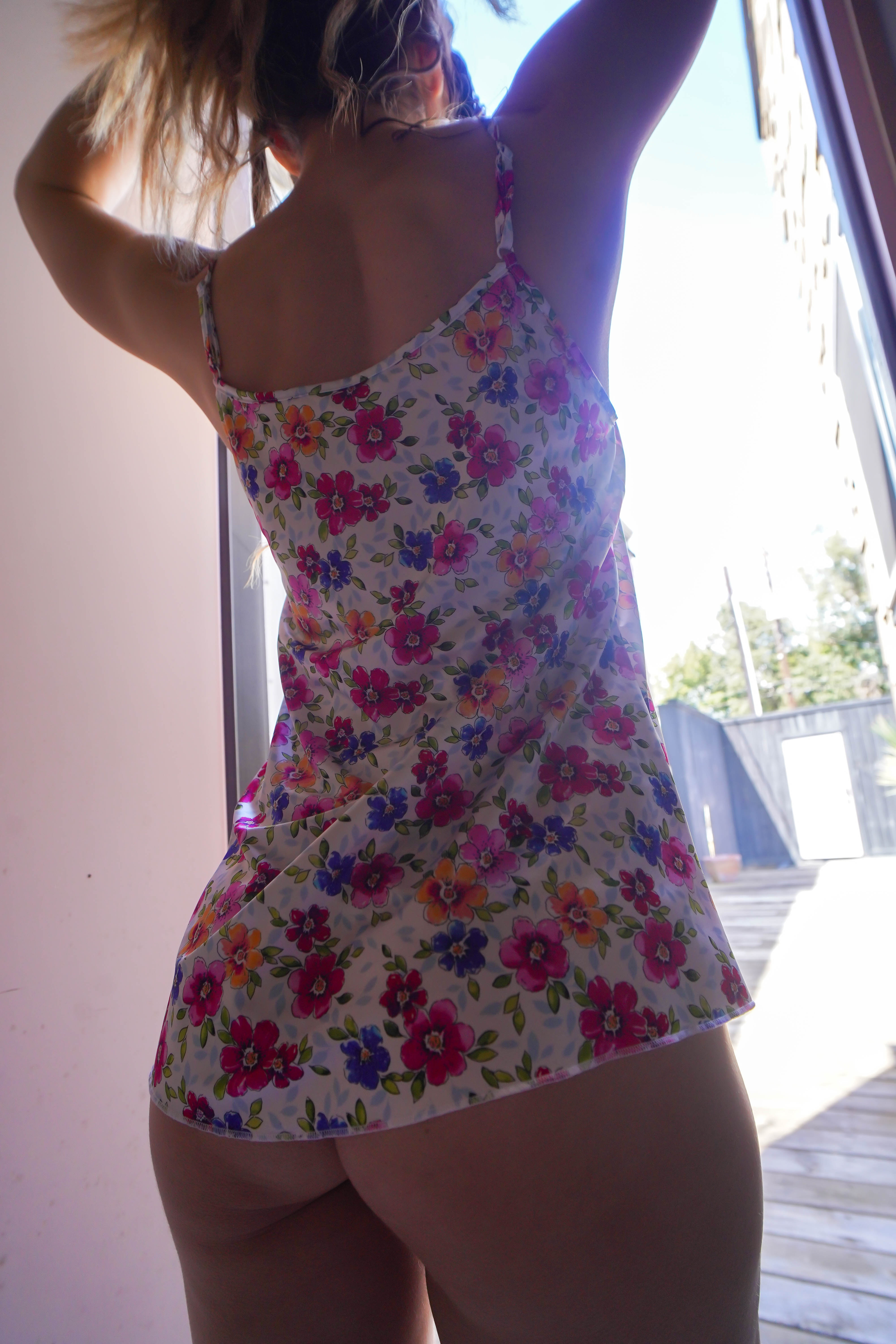 Pixie Peeky Nightie Top, Hope's Bouquet