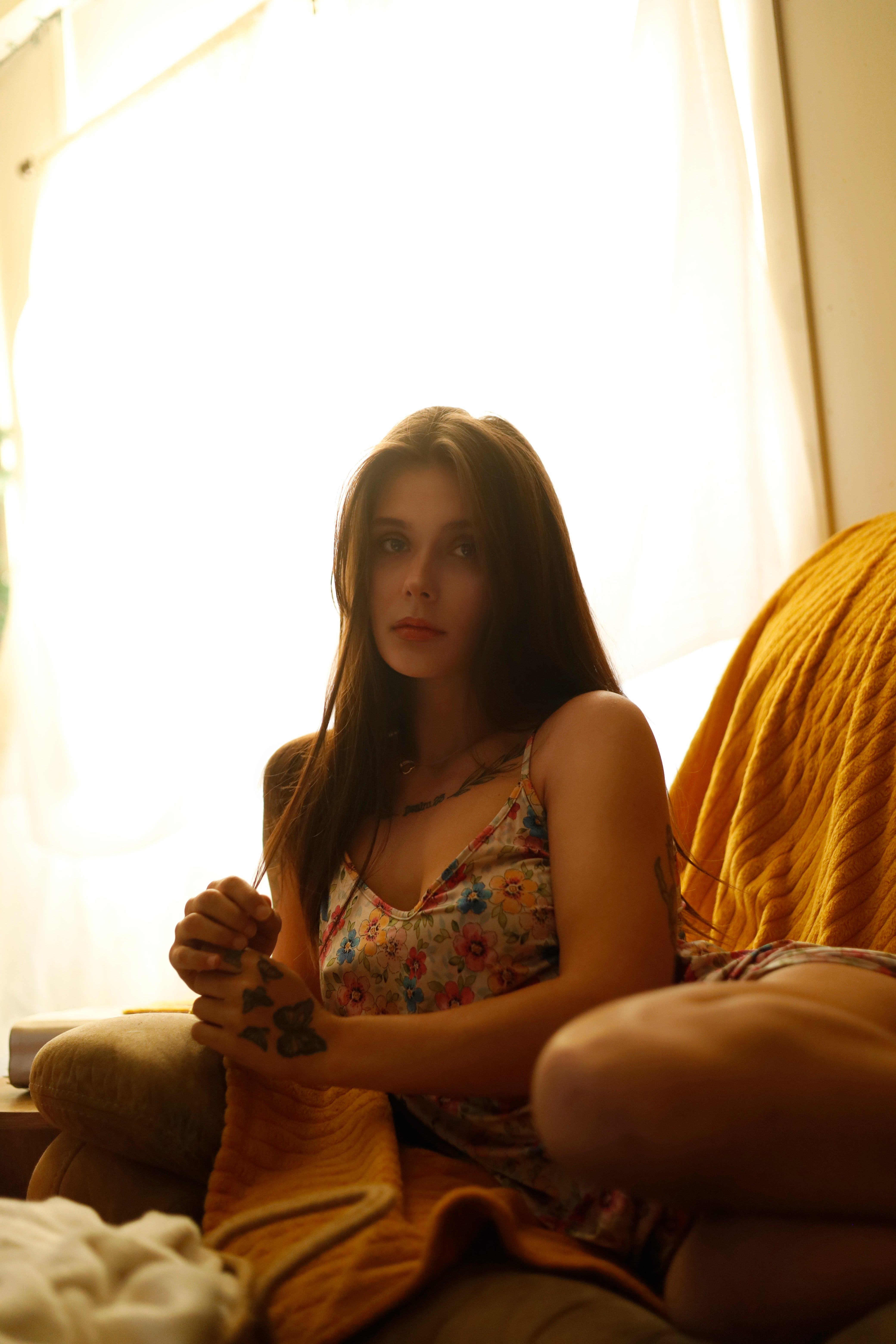 Pixie Peeky Nightie Top, Hope's Bouquet