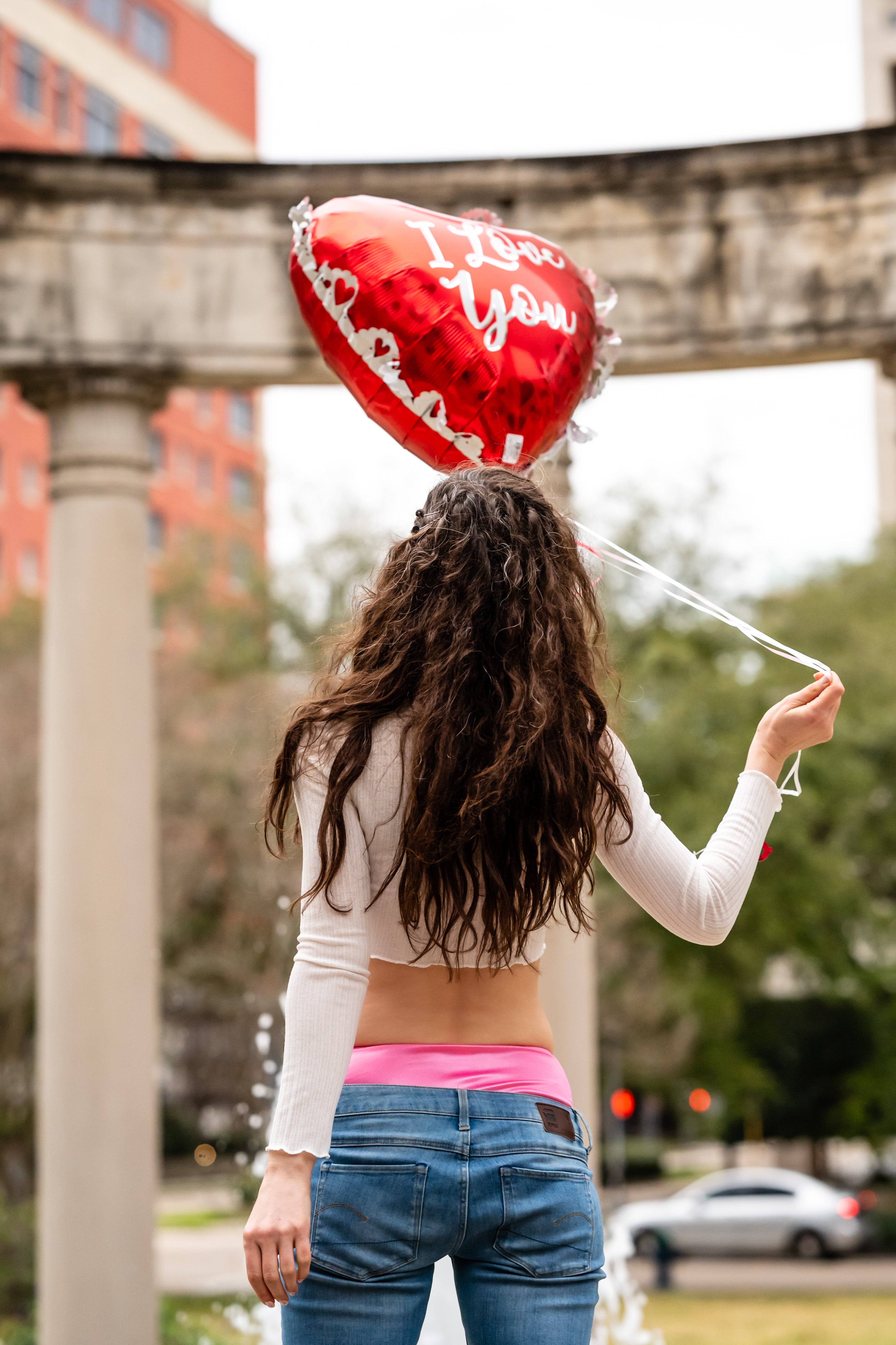 Princess Juliet Panty, Hot Pink with White Lace