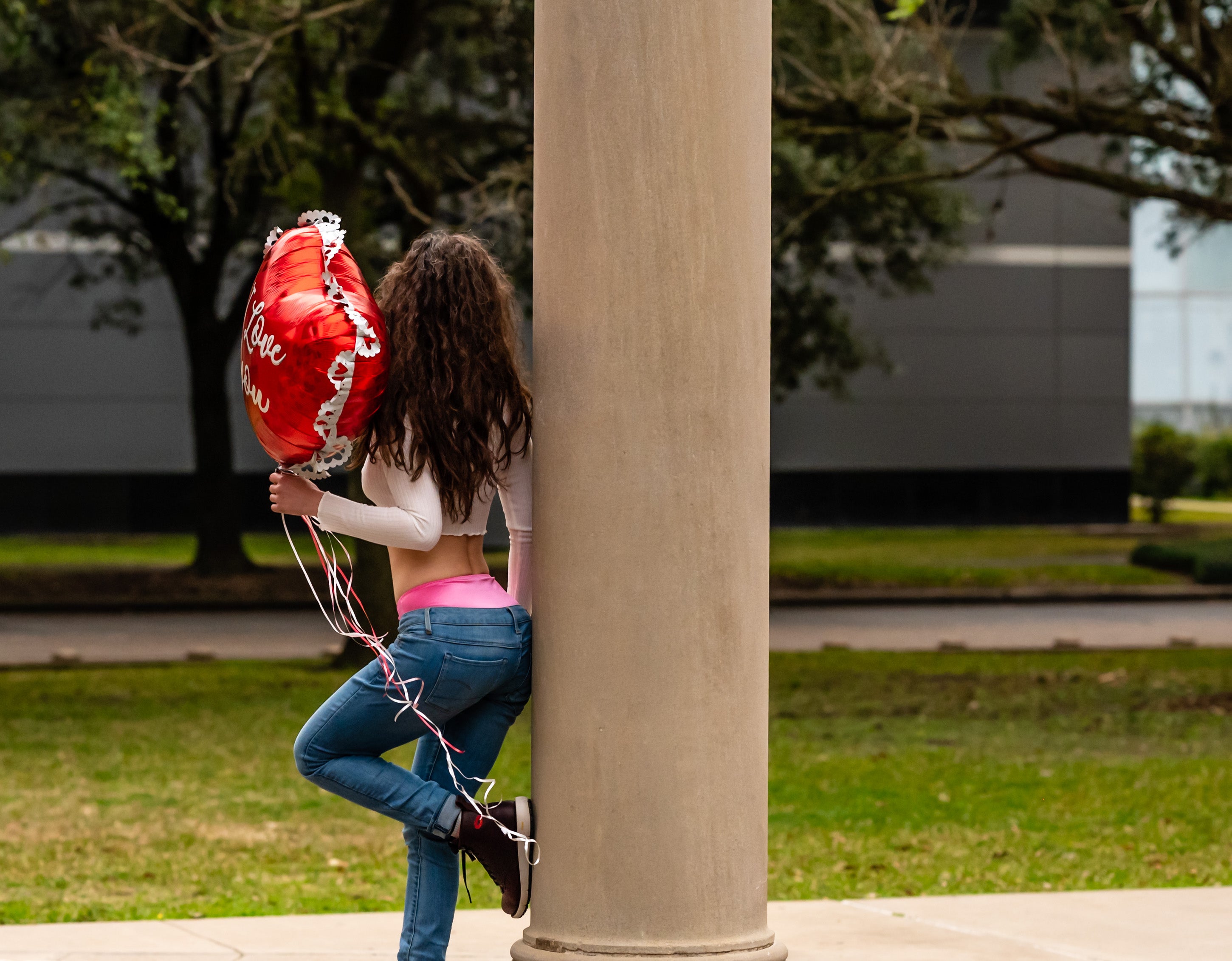 Princess Juliet Panty, Hot Pink with White Lace