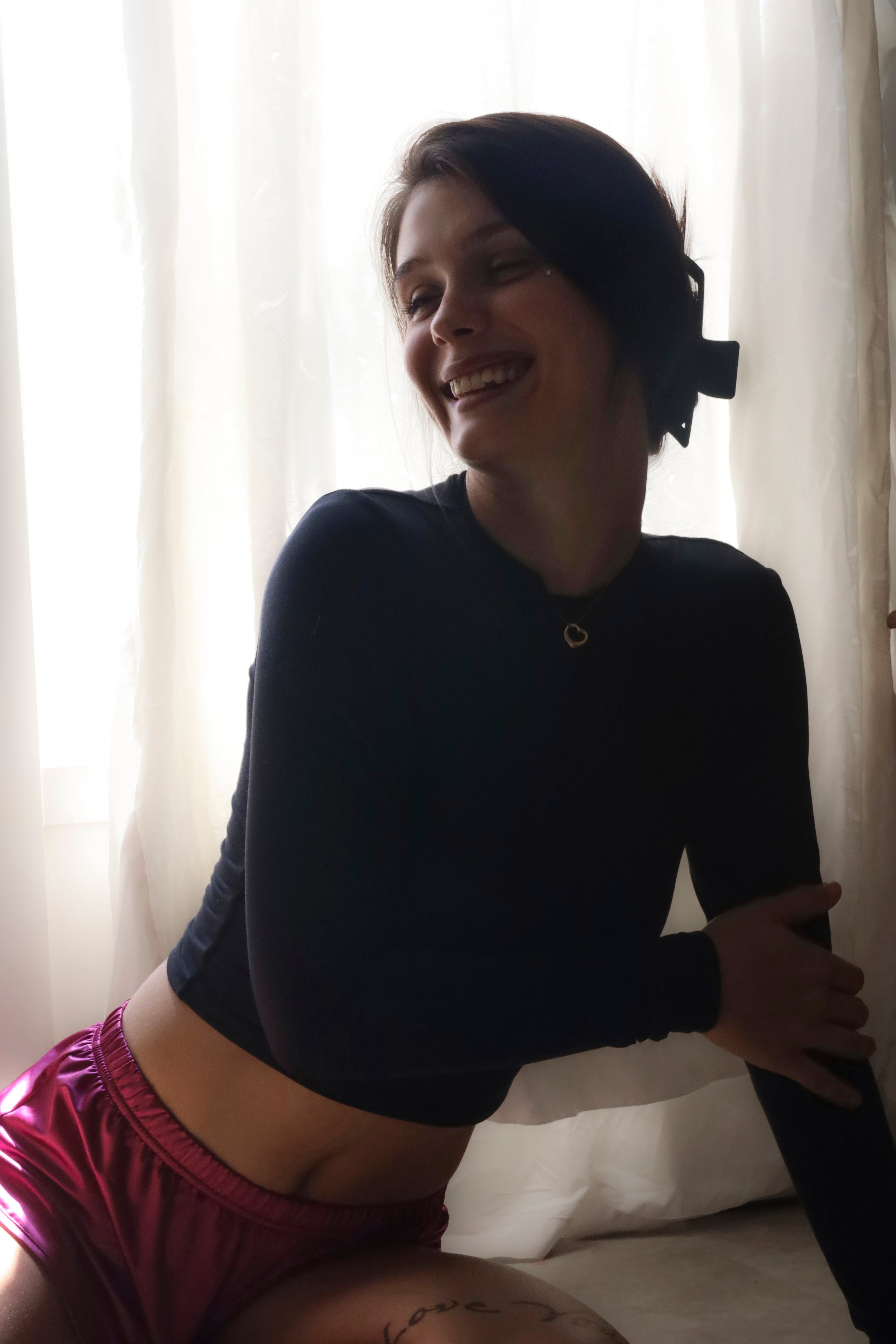 Duo Delights! Eve Shortie + Panty, Purple Berry