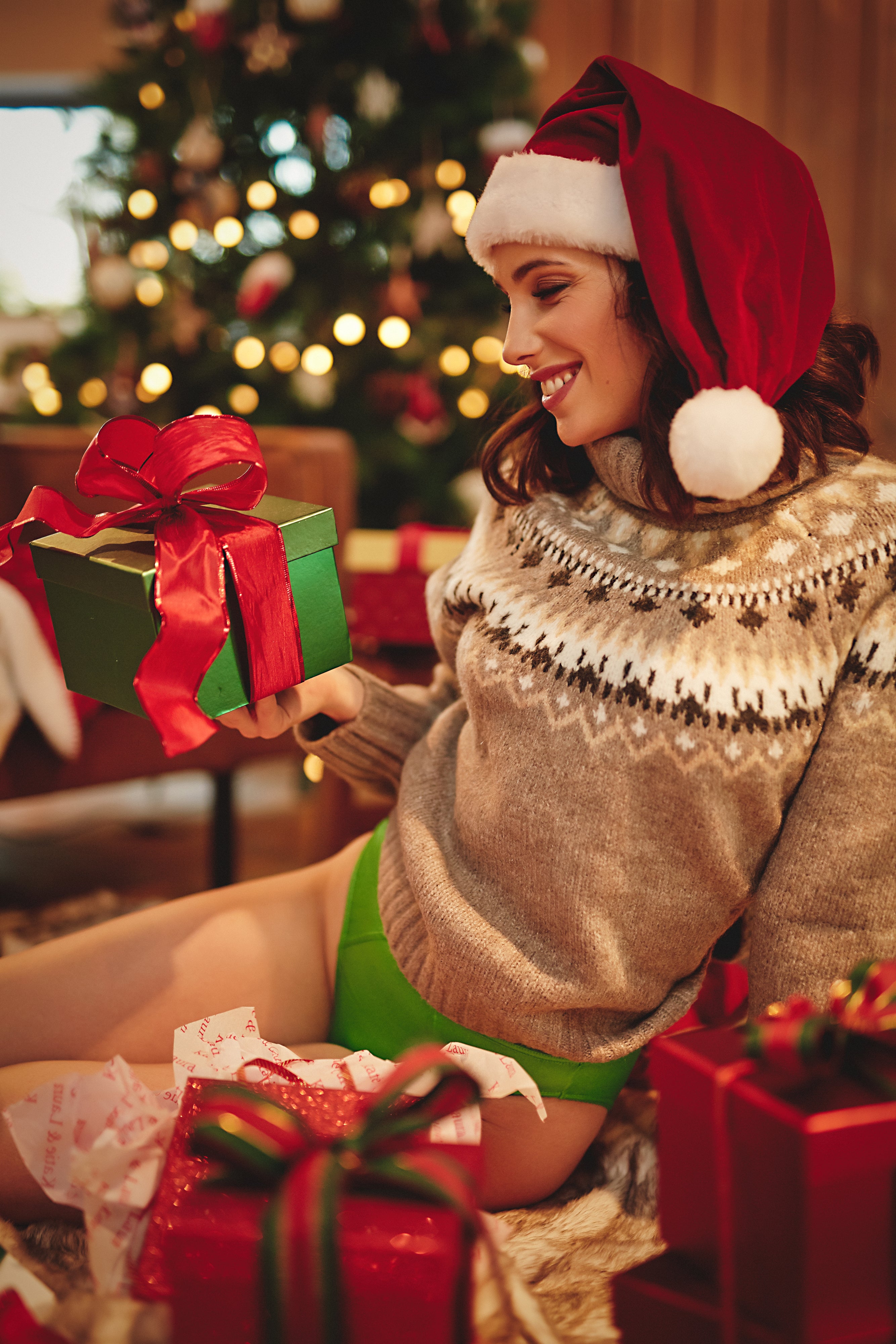 Princess Laura Panties, in Lucky Green