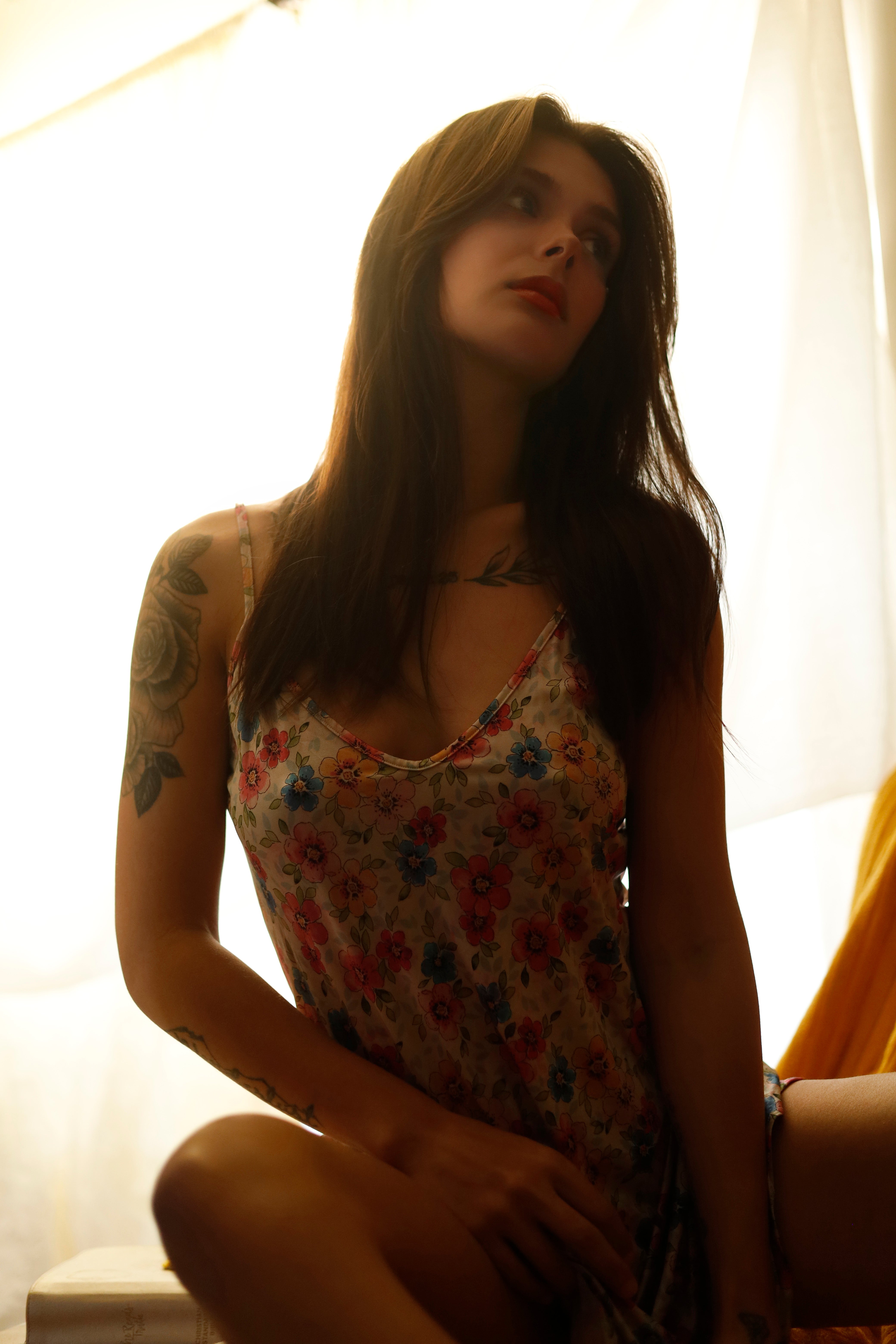 Pixie Peeky Nightie Top, Hope's Bouquet