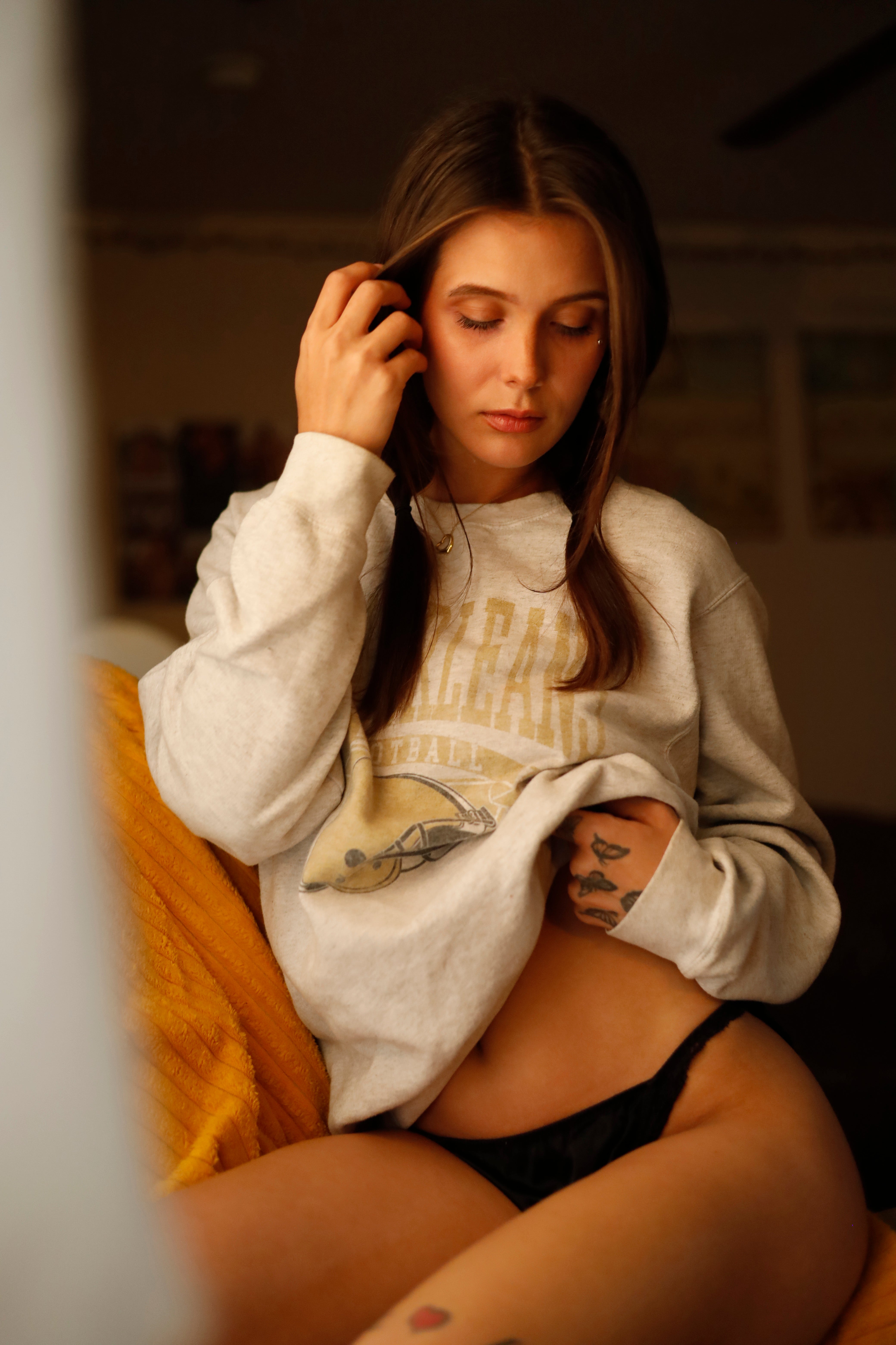 Ballerina Bikini Panties, Sexy Black