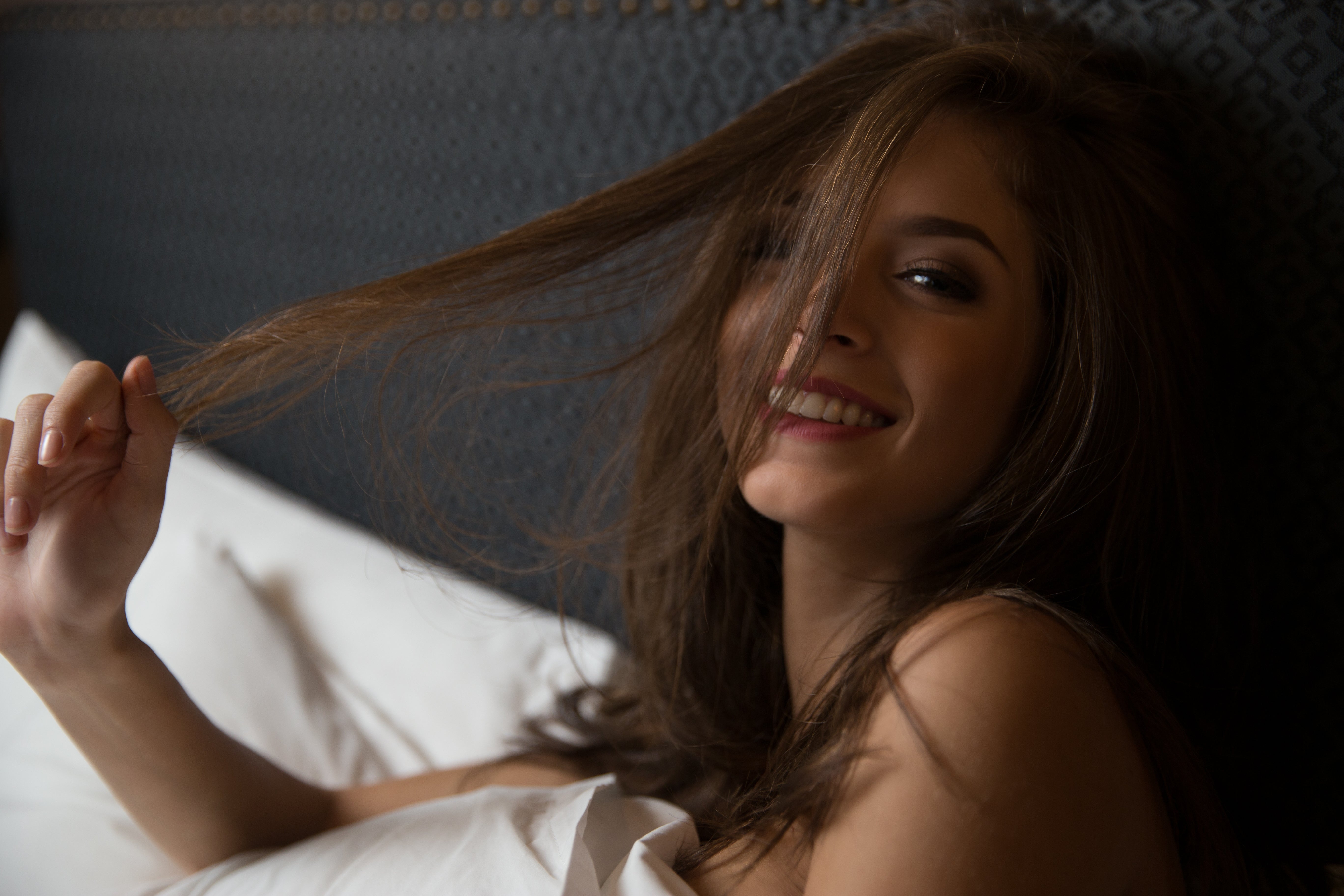 String Bikini Panties Soft Pink with Hot Pink trim