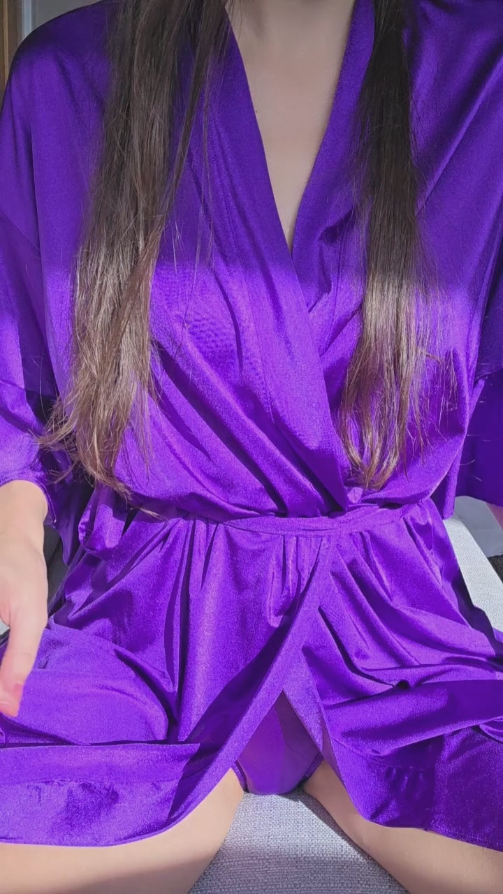 Pixie Juliet Panty, Violet with Pink Lace Pixie - Katie voiceover video