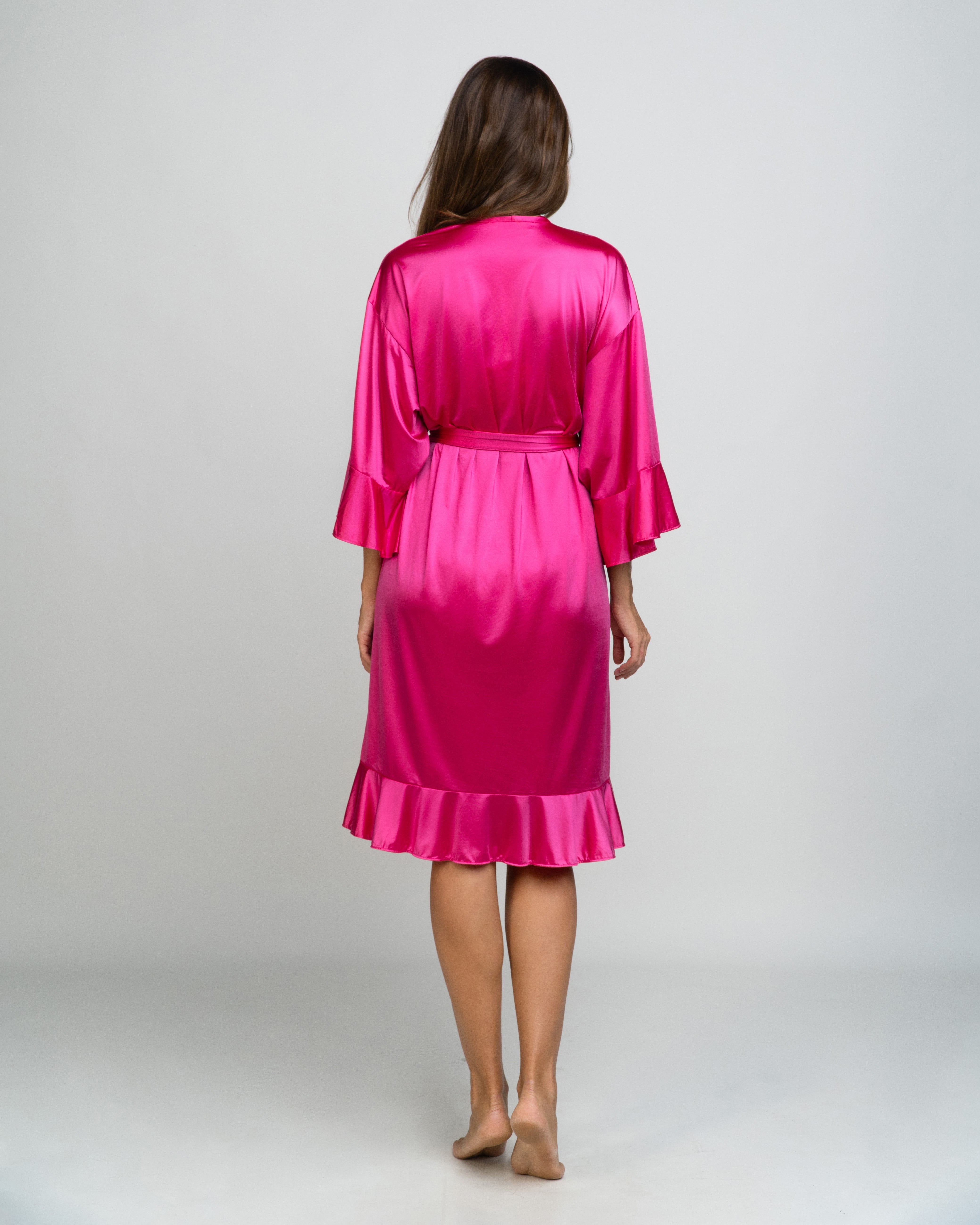 Beauty Robe, Pixie Satin, Long & Glamorous