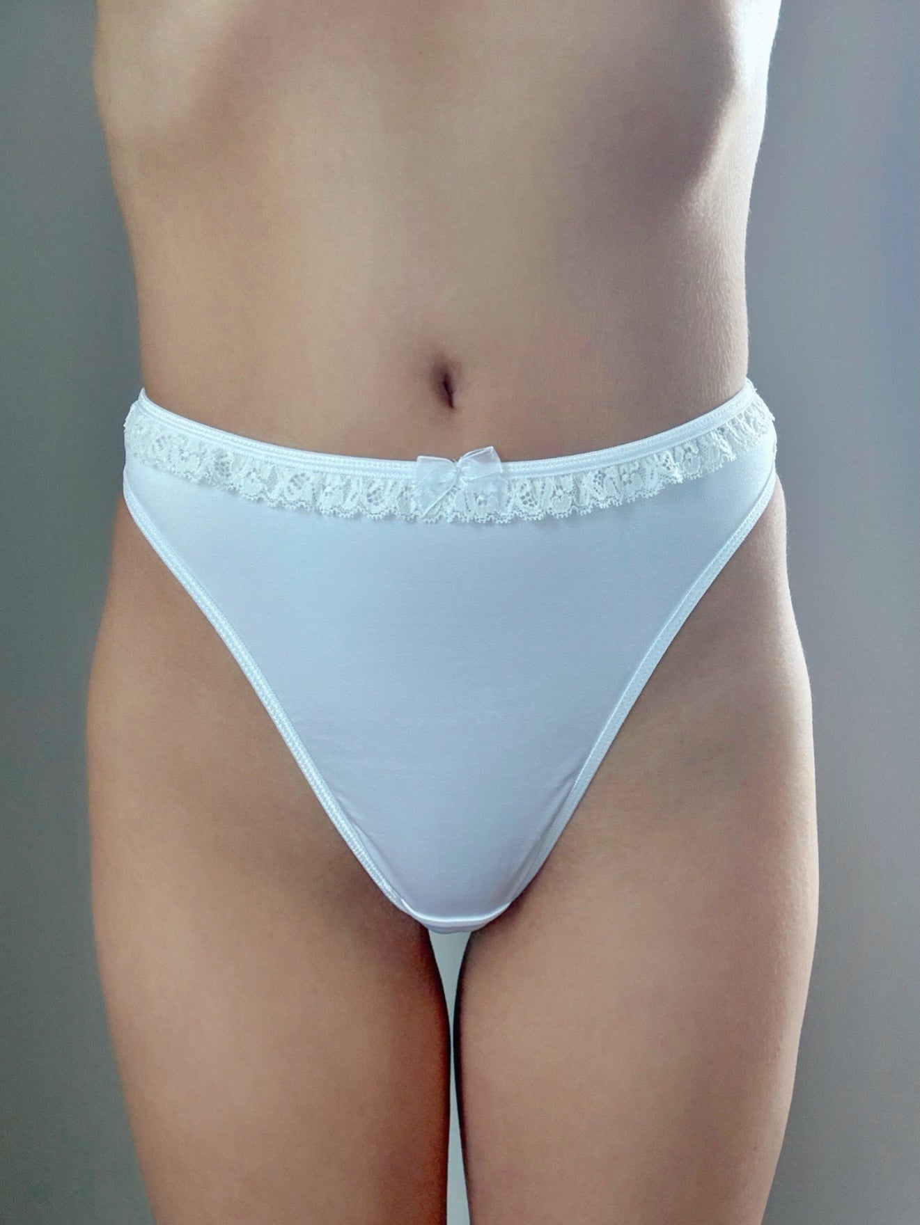 Starlette Thong, Pure White